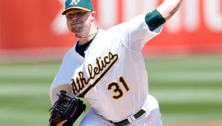 Next Story Image: Lester beats Royals in A's debut with help from Gomes